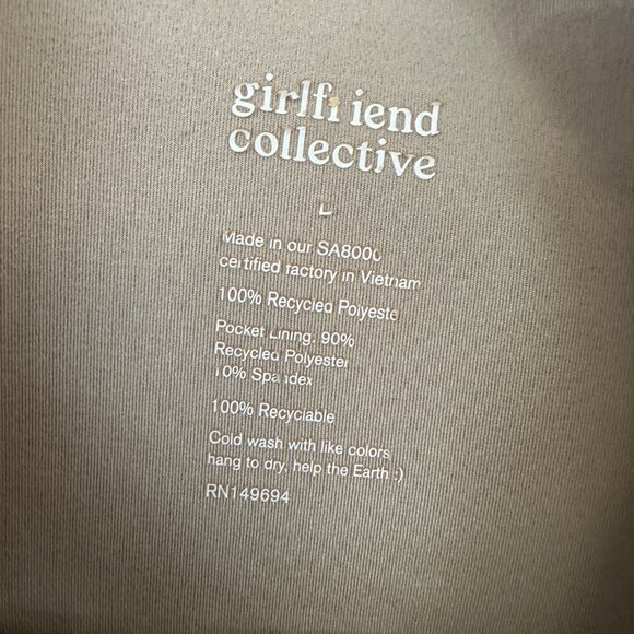 Girlfriend Collective Vest  Size Large - Picture 3 of 5